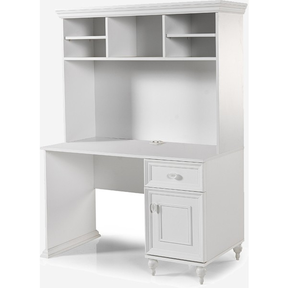 Bubu Home Palangel Çalışma Masası Üniteli - 123 x 75 x 63 cm - Beyaz Çalışma Masası Fiyatı