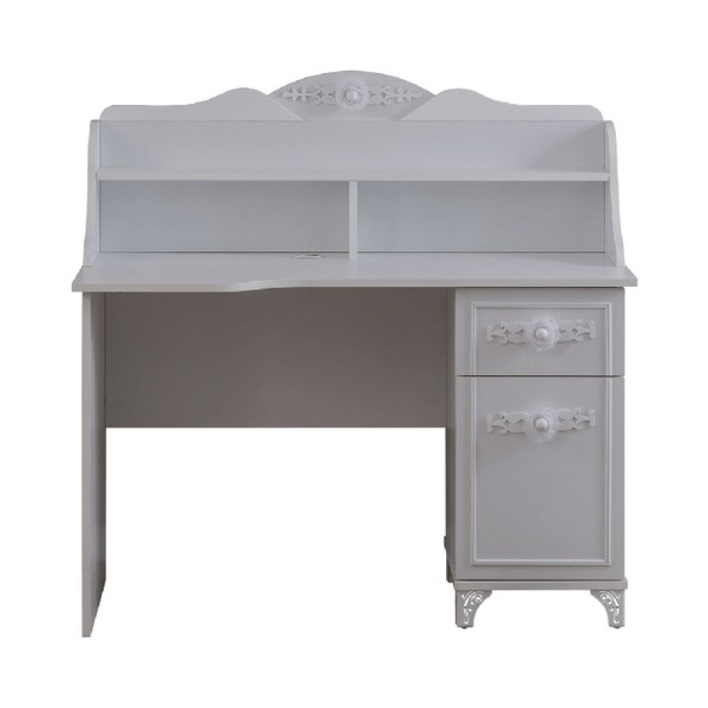 Bubu Home Prenses Çalışma Masası - Y: 75 cm D: 60 cm G: 120 cm - Beyaz Çalışma Masası Fiyatı