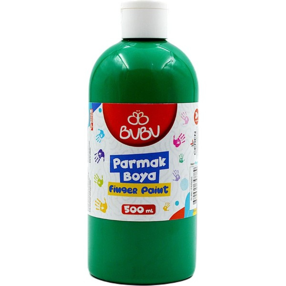 Bubu Parmak Boyası 500 ml Yeşil Yüz & Parmak Boyası Fiyatı