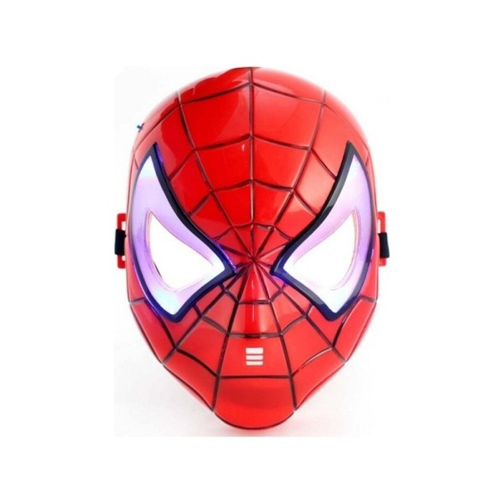 Bücür Işıklı Spider-Man Kaskı - Standart - Kırmızı Oyuncak Fiyatı