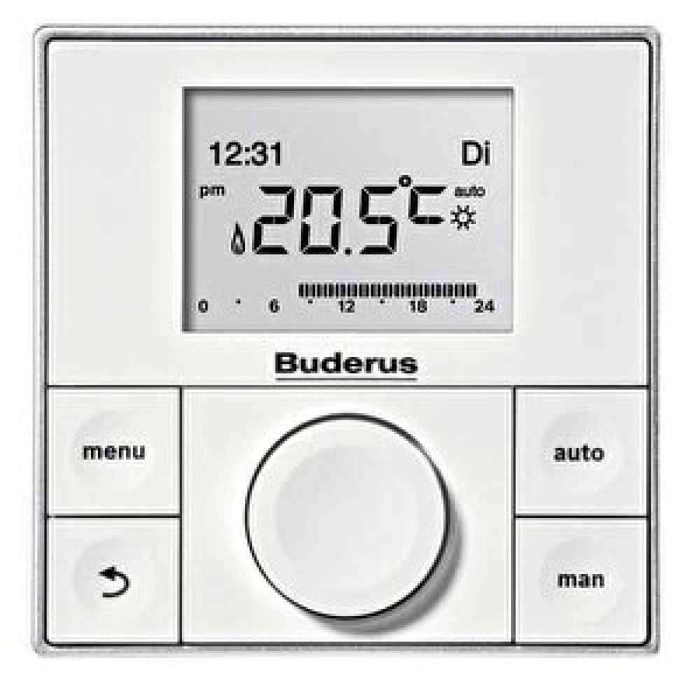 Buderus Rc150 Modülasyonlu Programlanabilir Kablolu Oda Kumandası Termostat Fiyatı