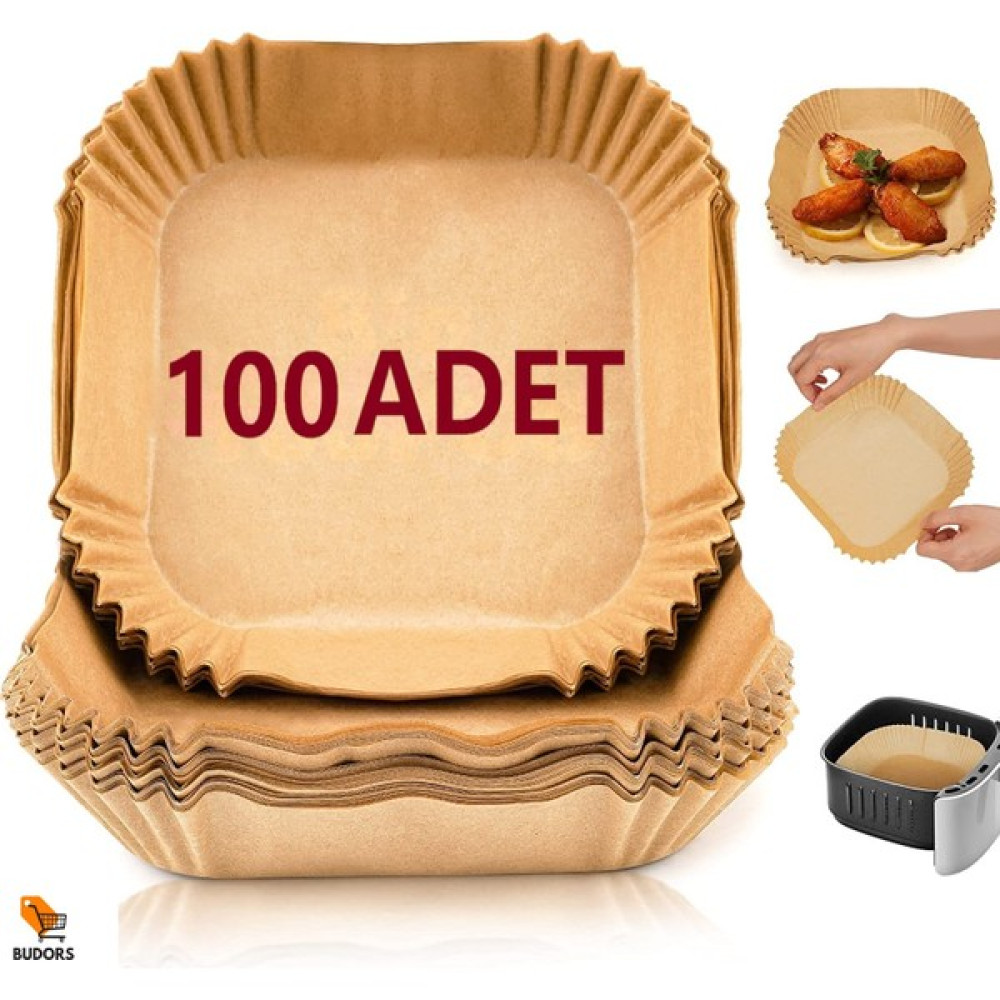 Budors Fritöz Pişirme Kağıdı Kare Tabak Model 16 cm 100'lü Oto Boyaları Fiyatı