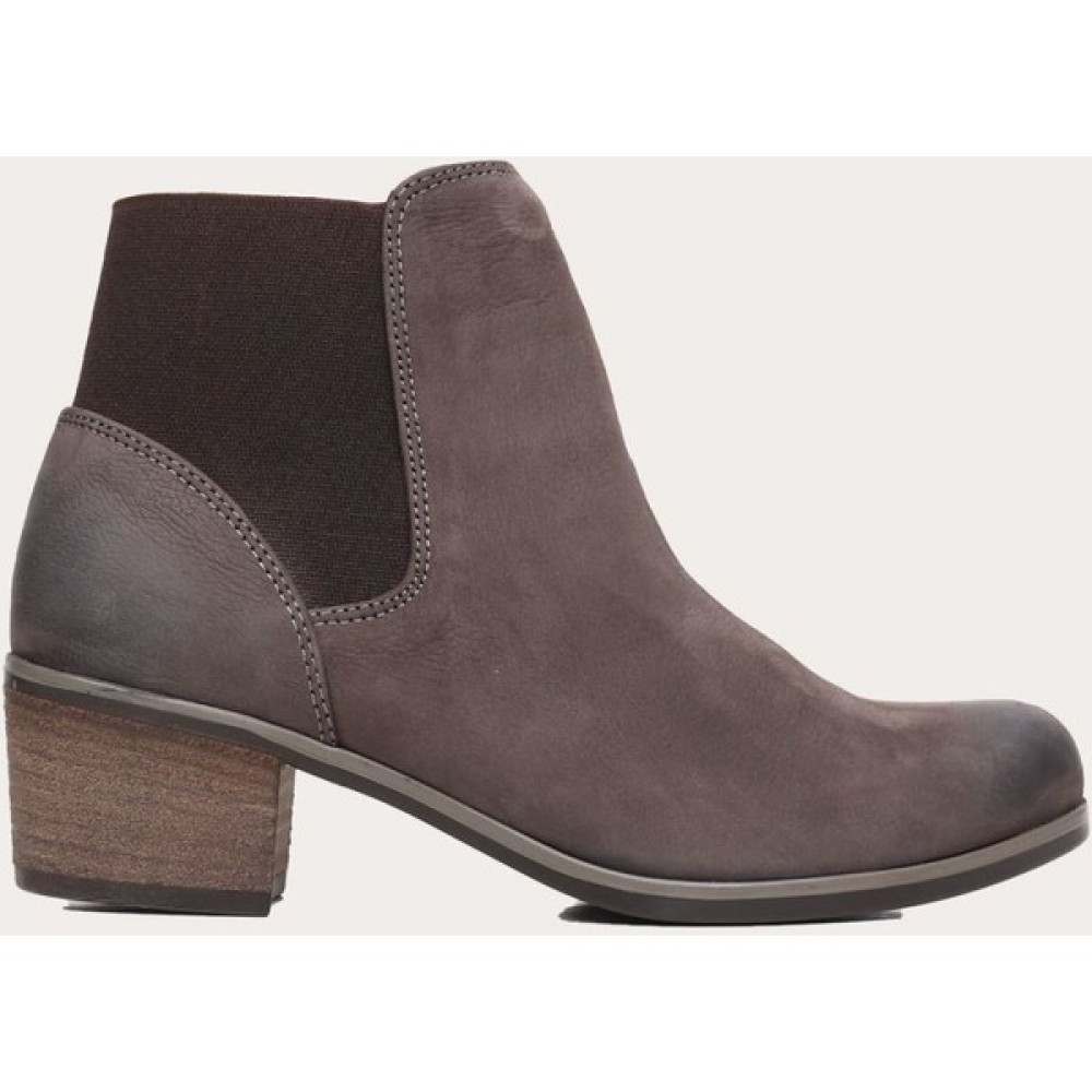 Bueno Shoes Nubuk Kahverengi Kadın Topuklu Bot Kadın Botları Fiyatı