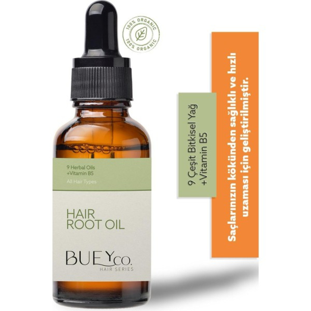 Buey Co. %100 Bitkisel Hızlı Saç Uzatma & Saç Besleyici Bakım Yağı (Haır Root Oıl) - 50ml Saç Bakım Maskeleri & Serumlar & Spreyler Fiyatı