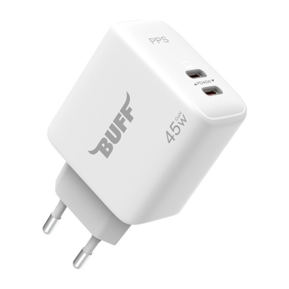 Buff BL62-2C 45W Hızlı Şarj Cihazı Dual Pd Type-C Şarj Adaptörü Oto Boyaları Fiyatı