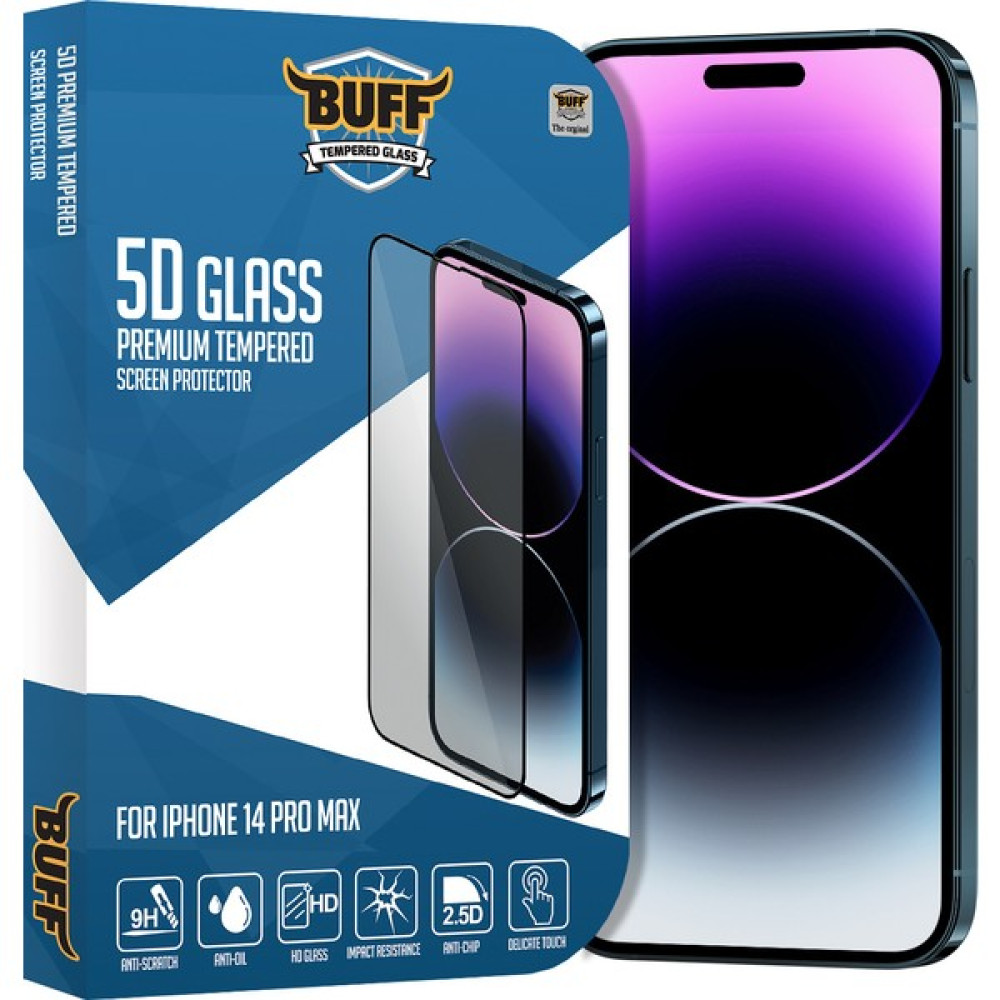 Buff iPhone 14 Pro Max 5d Glass Ekran Koruyucu Cep Telefonu Ekran Koruyucusu Fiyatı