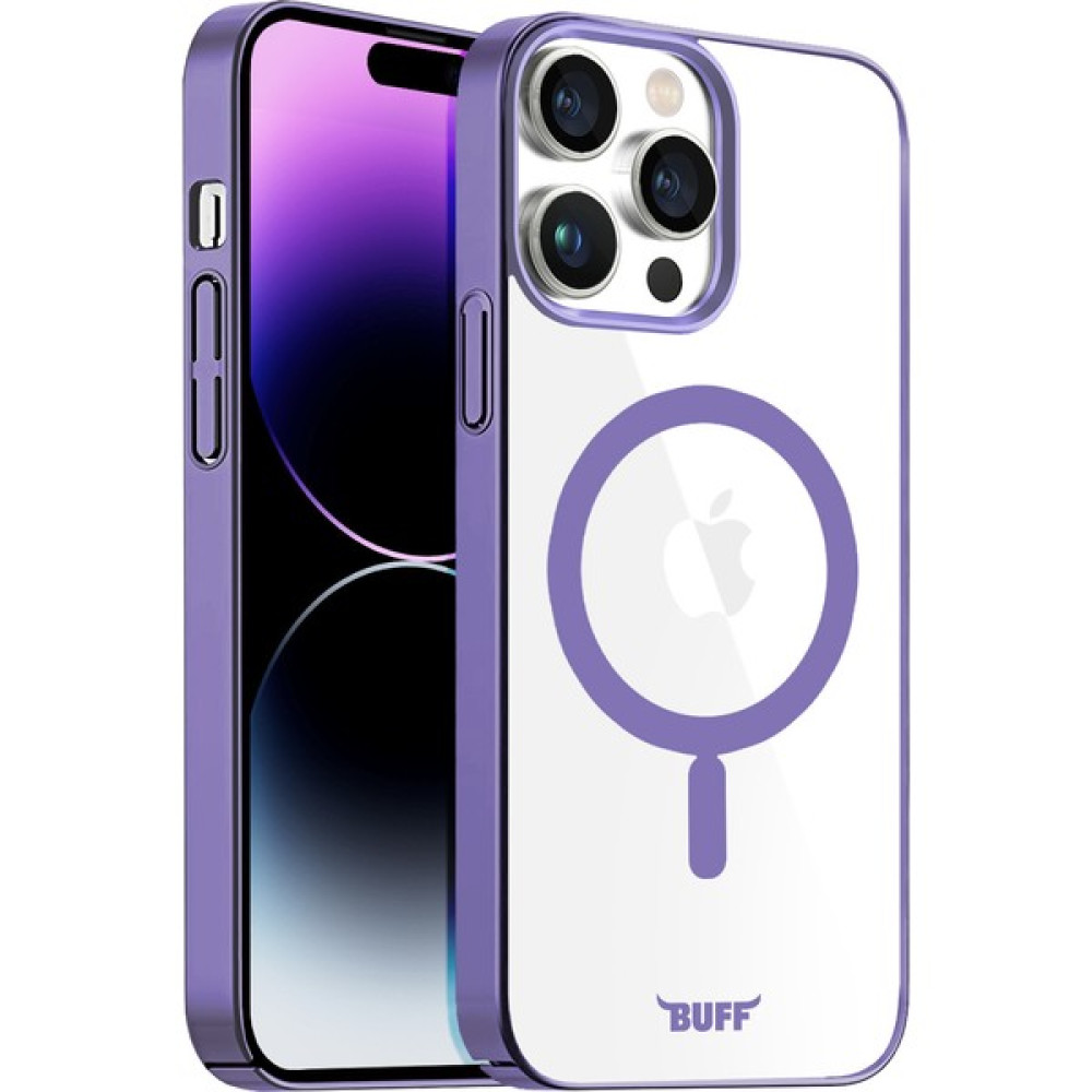 Buff iPhone 14 Pro Max Magsafe Slim Fit Kılıf Purple - Mor Cep Telefonu Kılıfı Fiyatı
