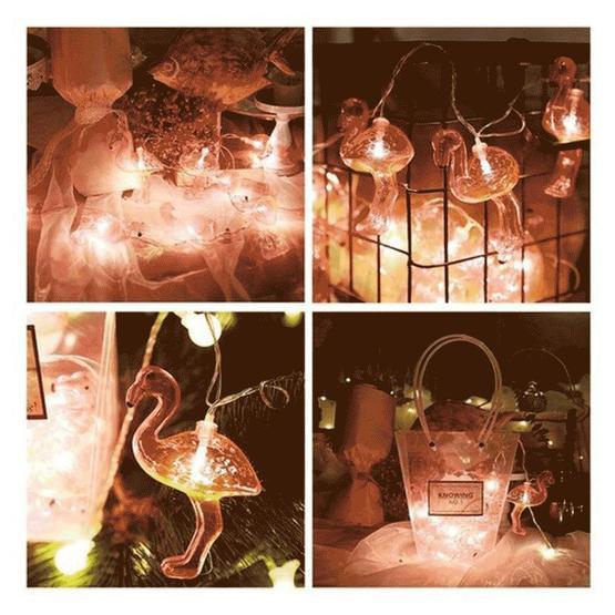 Buffer 1.5 m 10'lu Pilli Led Flamingo Dekoratif Işık Zinciri Aydınlatma Led Aydınlatmalar Fiyatı