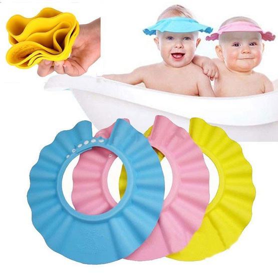 Buffer Ayarlanabilir Pembe Bebek Banyo Şapkası Bebek Şapkası Fiyatı