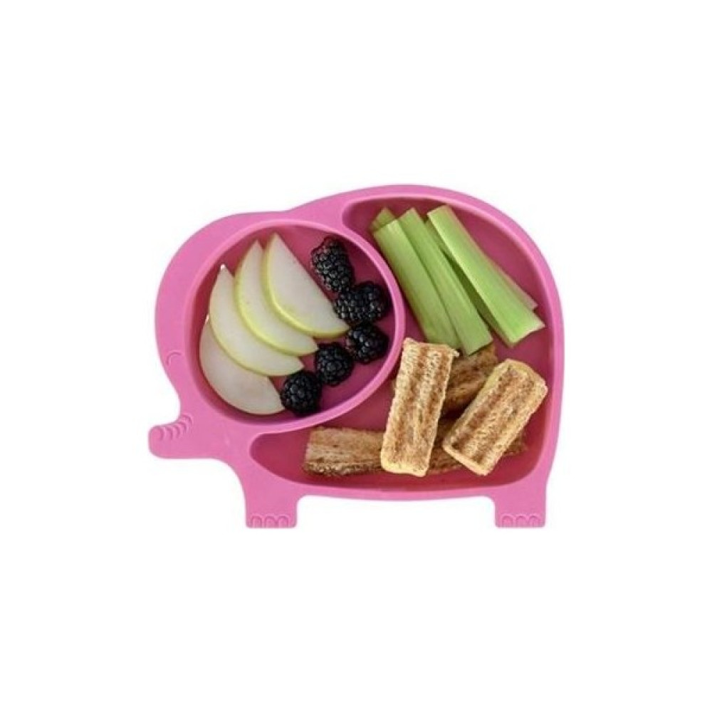 Buffer® Bebek ve Çocuk Için Sevimli Fil Model Desenli Yemek Bebek Mama Kabı Bölmeli Tabak Mama Seti Fiyatı
