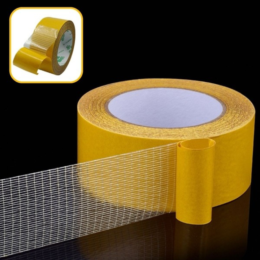 Buffer Buffer® Fiber Örgülü Güçlendirilmiş Çift Taraflı Bant 5cm x 10 mt Nalburiye & Hırdavat Fiyatı