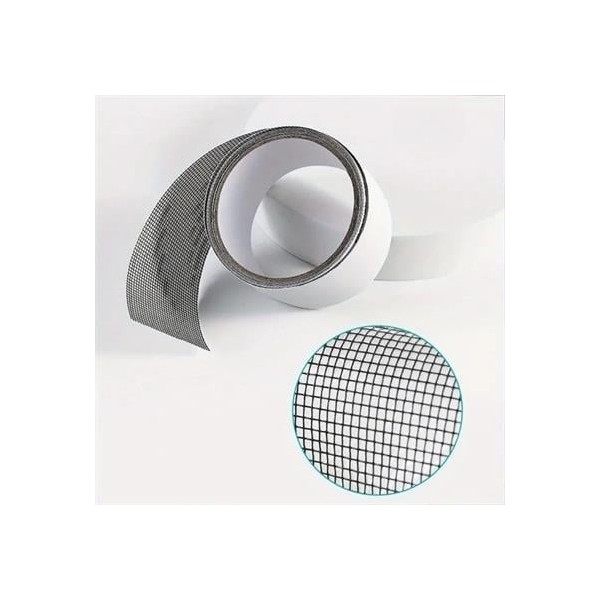 Buffer® Güçlü Yapışkanlı Pencere Tamir Bandı, Böcek Önleyici Yama Bandı 2 mt x 5 cm Nalburiye & Hırdavat Fiyatı
