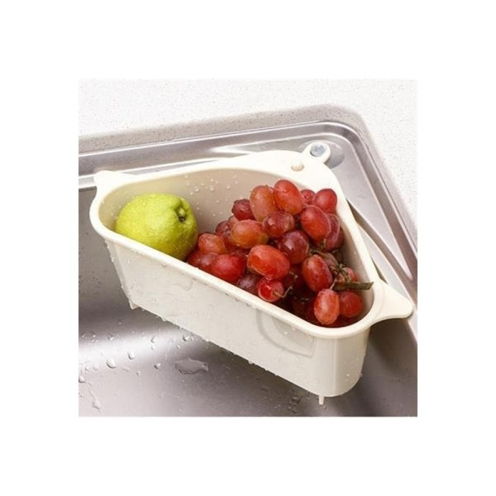 BUFFER® Vantuzlu Üçgen Sebze Meyve Lavabo Raf Evye Süzgeç Sünger Tutucu Düzenleyici Mutfak Organize Mutfak Gereçleri Fiyatı