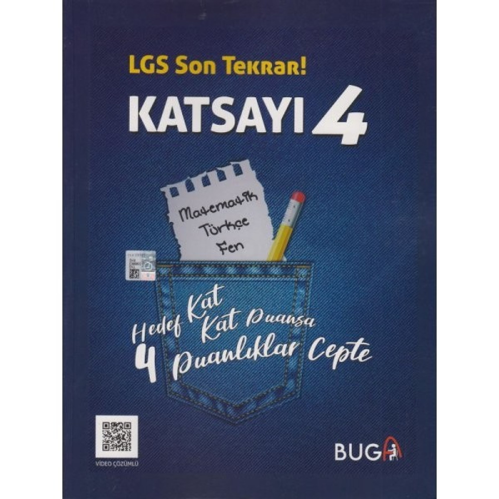 Buga Yayınları 8. Sınıf LGS Son Tekrar Katsayı 4 Soru Bankası Tüm Dersler Fiyatı