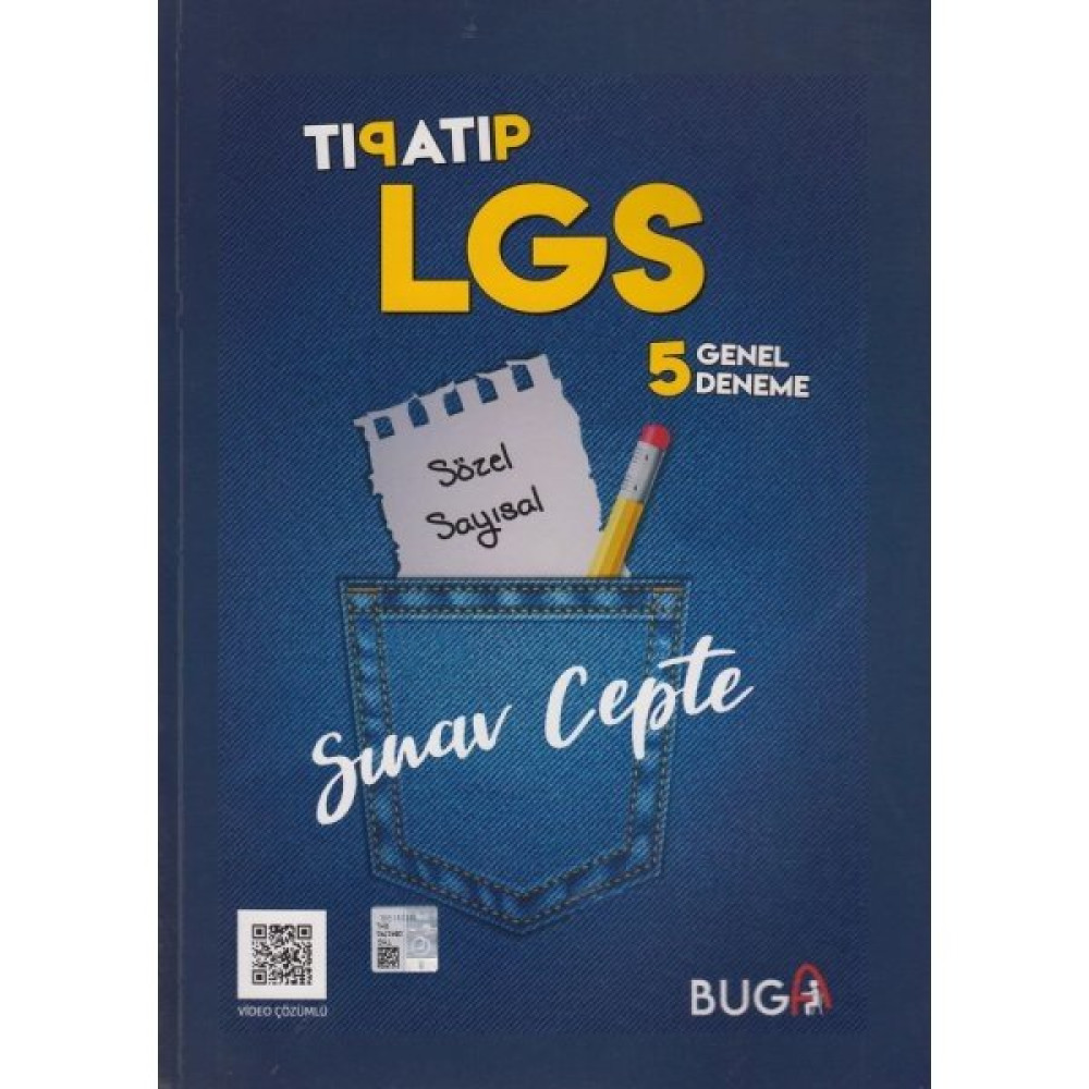 Buga Yayınları 8. Sınıf LGS Tıpatıp 5'li Deneme Tüm Dersler Fiyatı