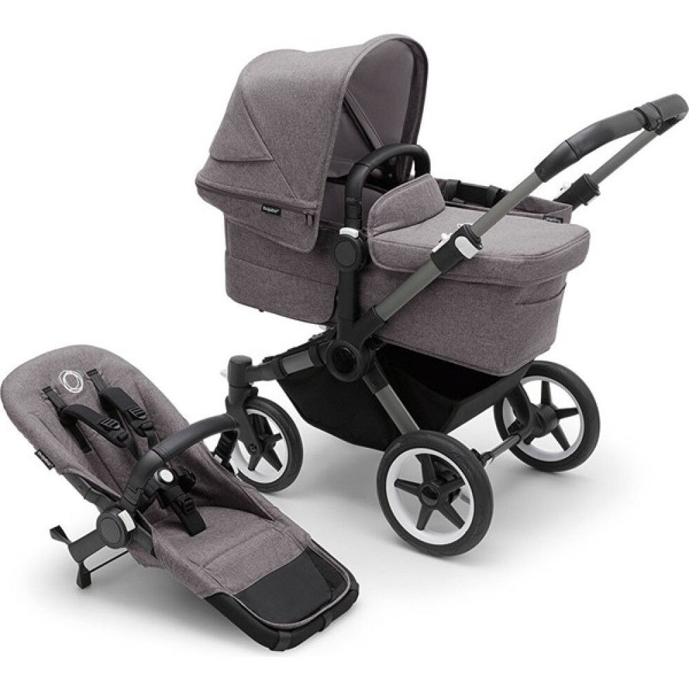 Bugaboo Donkey 5 Bebek Arabası - Grey Melange Bebek Arabası ve Pusetler Fiyatı