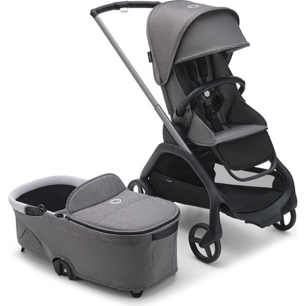 Bugaboo Dragonfly Bebek Arabası - Grey Melange Bebek Arabası ve Pusetler Fiyatı