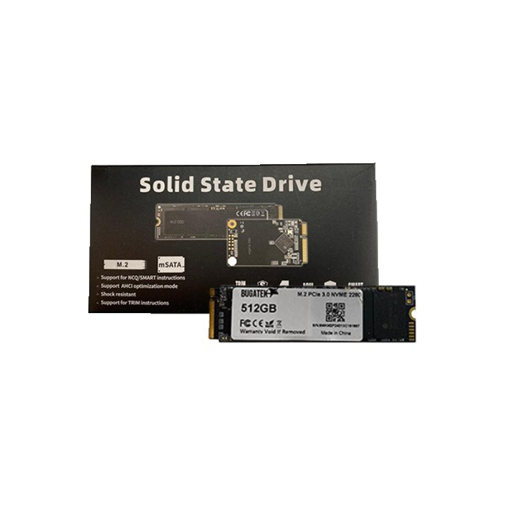 Bugatek BG-512-M M.2 Nvme 2500/1500 512GB SSD / Solid State Drive Fiyatı