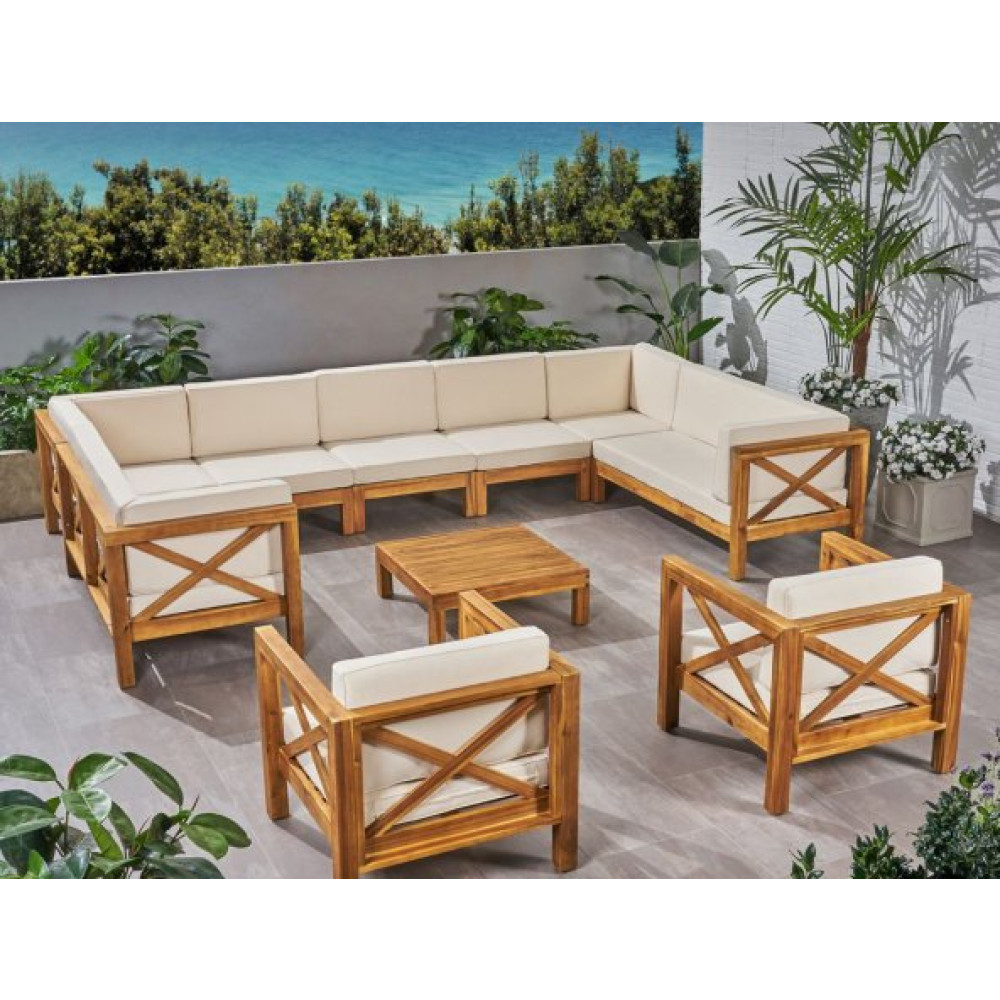 Buggy Wood (180X300x180 Kose)(2 Tekli 60 Cm) Bahce,Balkon,Teras Kose Koltuk Köşe Takımı / Seti Fiyatı