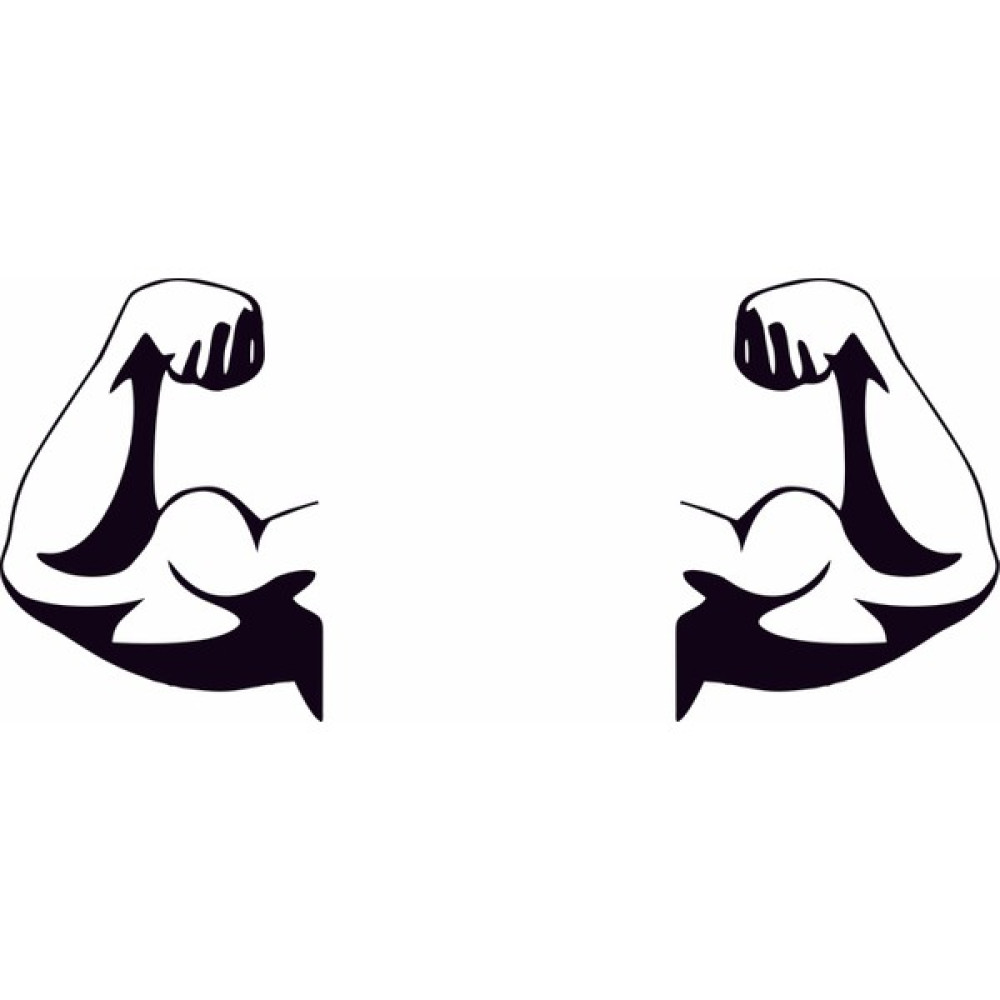 Bugico Design Spor Salonu Kol Kası Duvar Sticker Duvar Stickerı Fiyatı