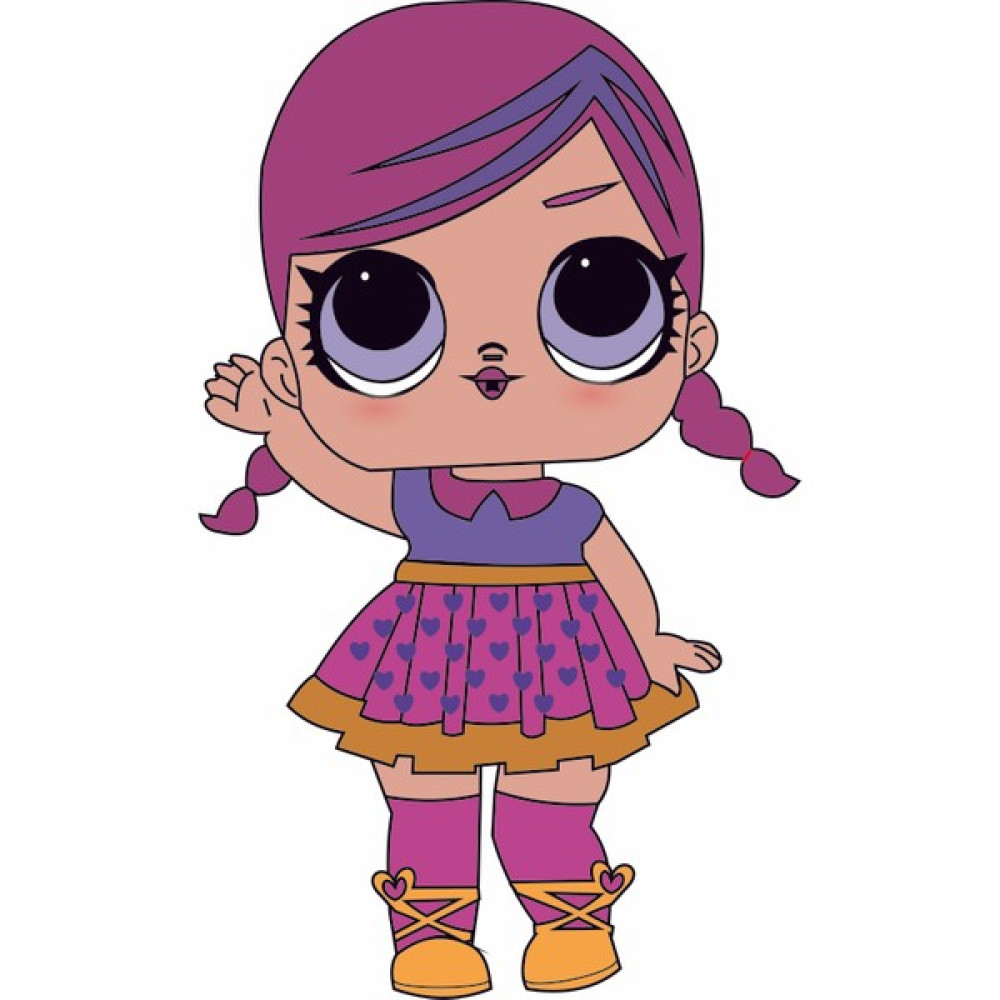Bugico Design'dan LOL Bebek Duvar Sticker - 50 x 83 cm Duvar Stickerı Fiyatı