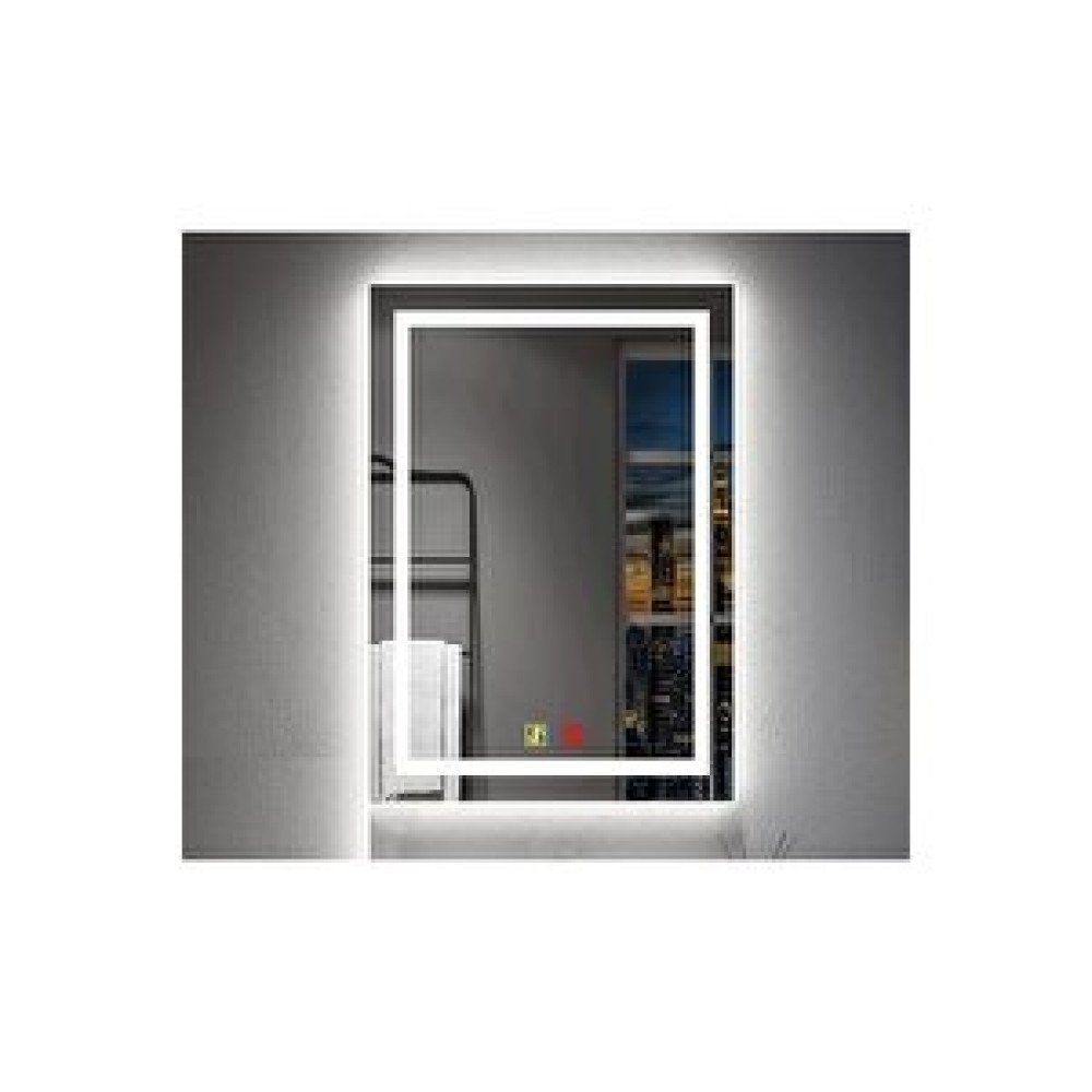 Bugusan 60x80(h) Cm Buğu Çözücülü Dokunmatik Işıklı Kumlamalı Banyo Aynası Banyo Aynası Fiyatı