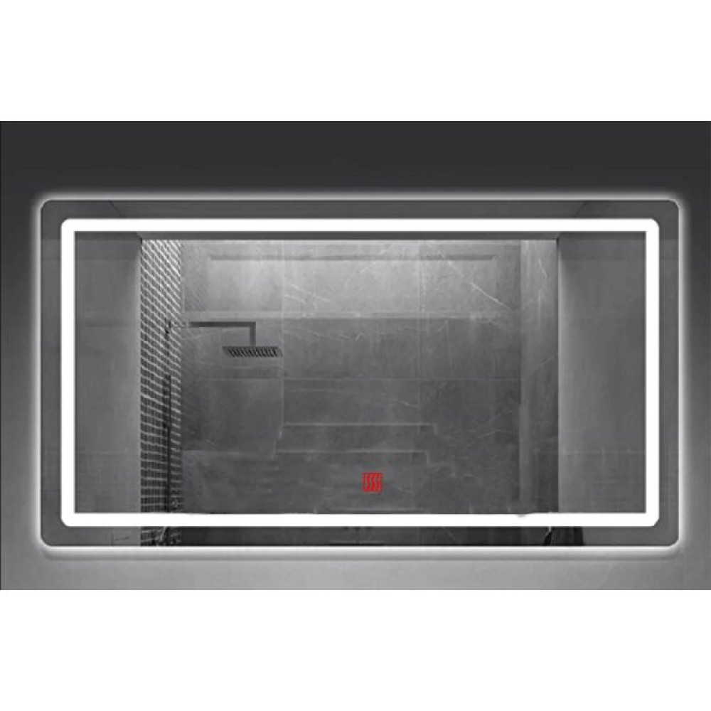 Buğusan 70X100 cm Buğu Çözücülü Kumlamalı Banyo Aynası - 70 X 100 Banyo Aynası Fiyatı