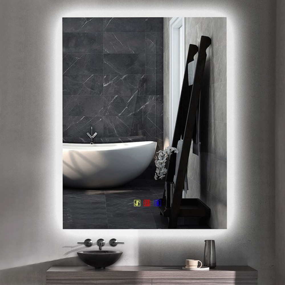 Buğusan 70X120 cm Bluetoothlu Buğu Çözücülü Dokunmatik Işıklı Ledli Banyo Aynası - 70 X 120 Oto Boyaları Fiyatı