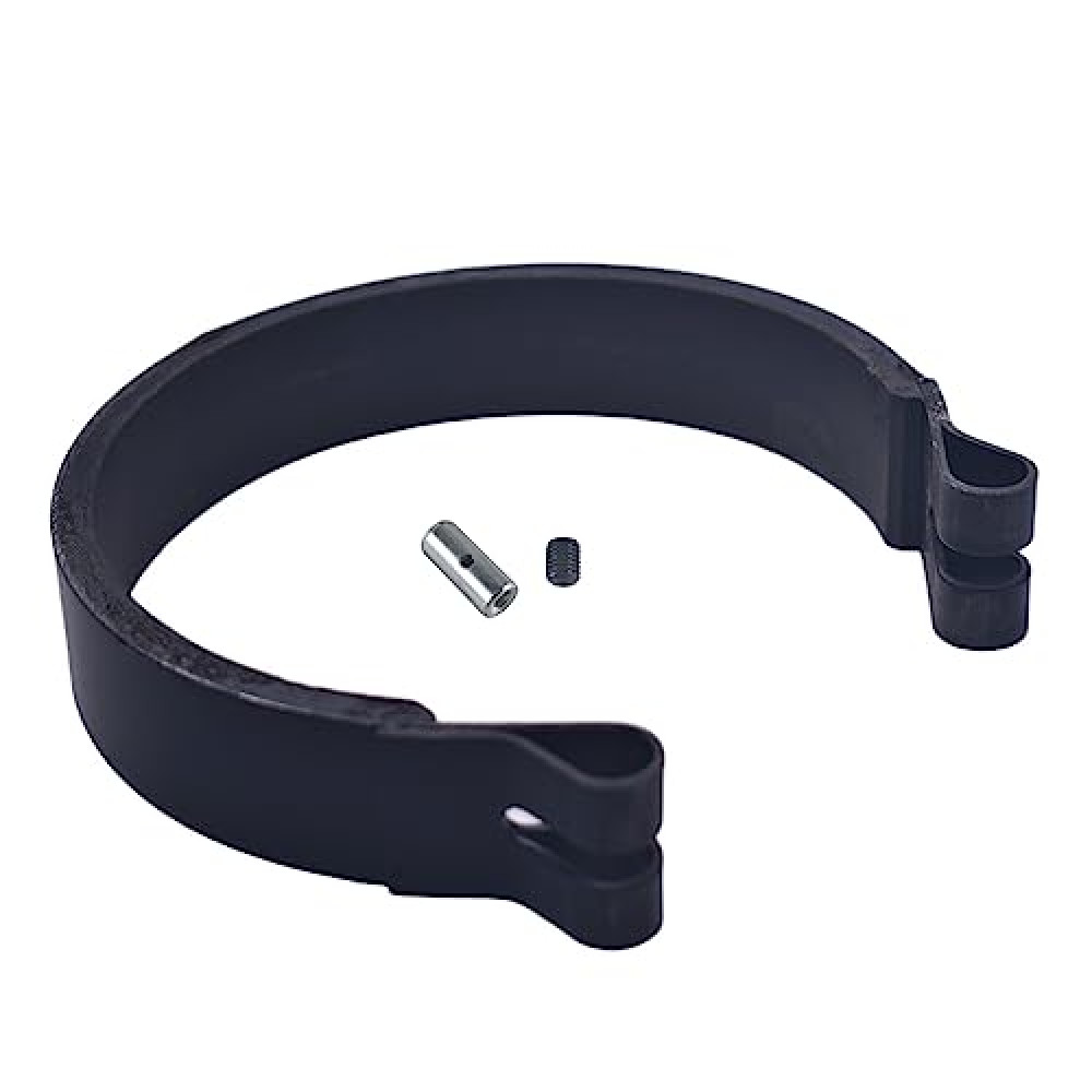 BUHNSS Go Kart Mini Bike 4.5" Brake Band black Go Kart Brake Kit 4 1/2" for Go-Cart ATV Mini bike Brake Drum