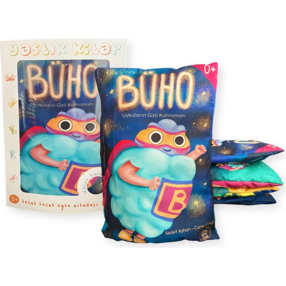 BÜHO Uykuların Gizli Kahramanı 0-6 Yaş Yastık Kitap Uyku Arkadaşı Bebek Oyuncakları Fiyatı