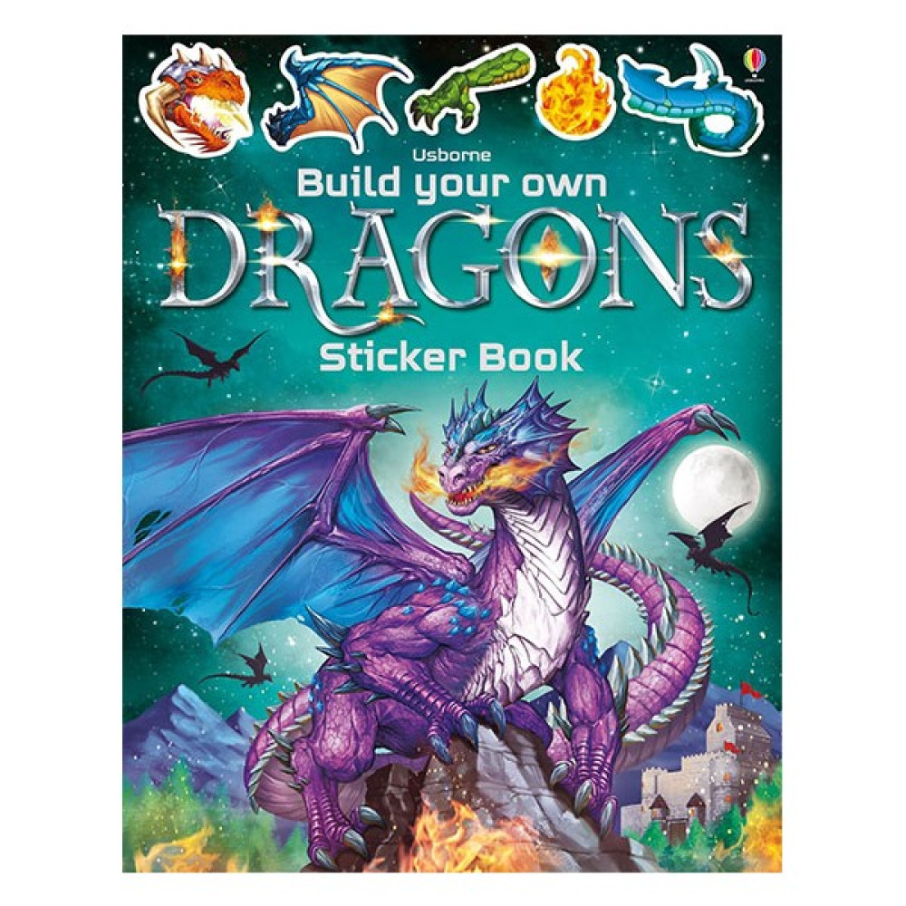Build Your Own Dragons Sticker Book Çocuk Masal Fiyatı