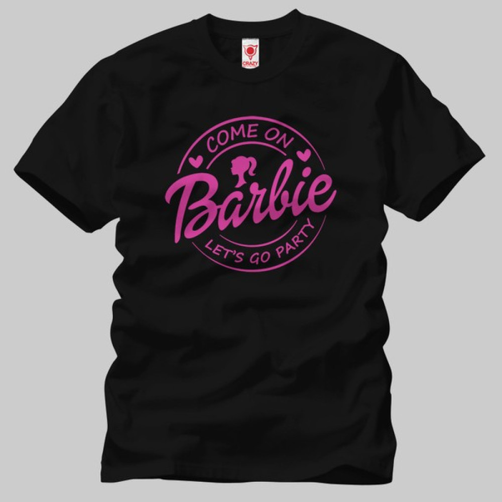 Built By Crazy Barbie Lets Go Party Tişört Erkek T-shirt Fiyatı