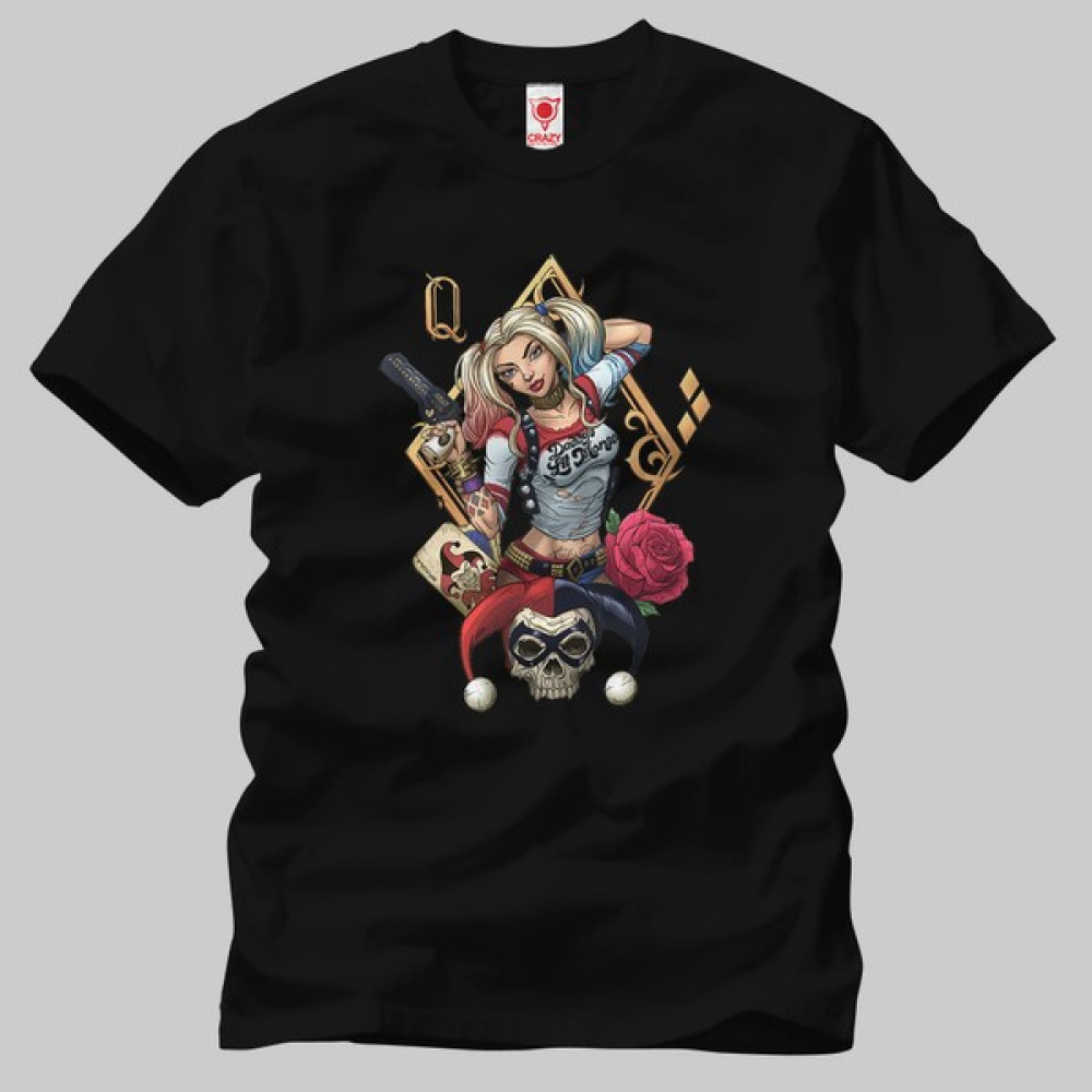 Built By Crazy Harley Quinn Tişört Erkek T-shirt Fiyatı