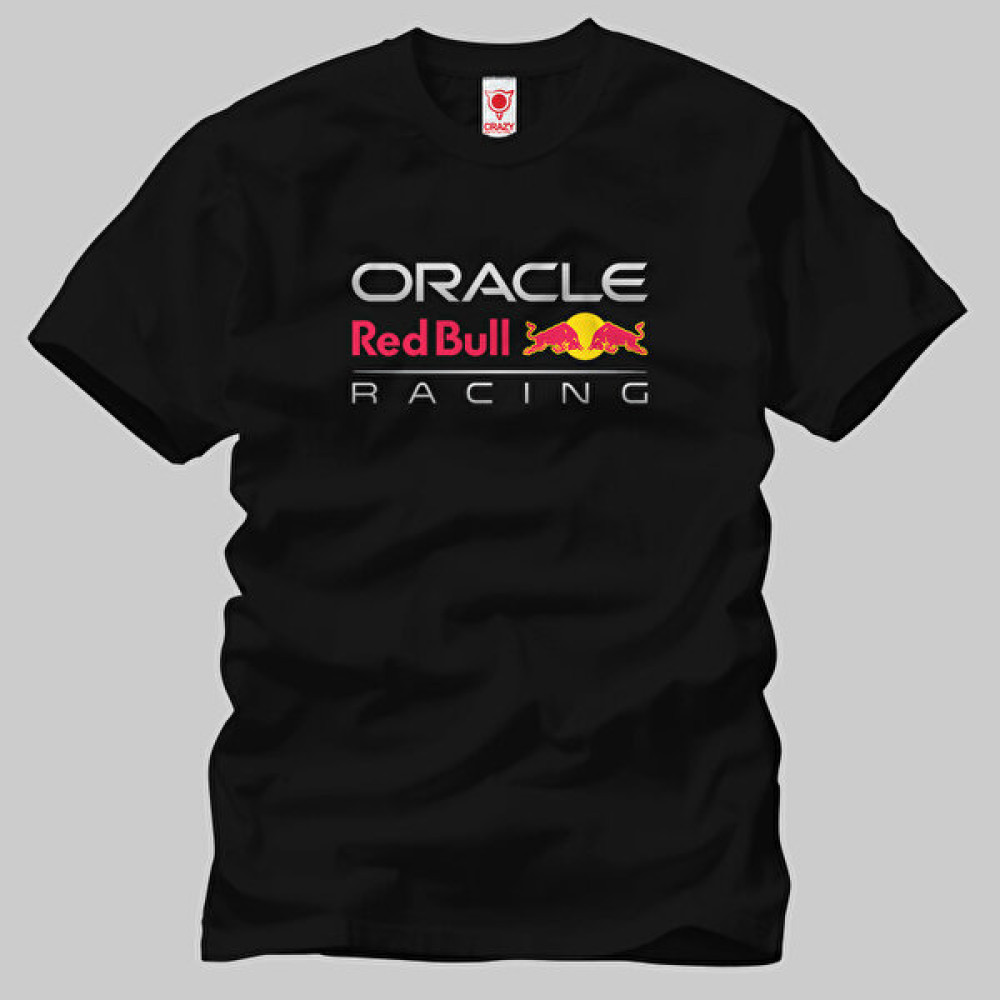 Built By Crazy Red Bull Oracle Logo Tişört Erkek T-shirt Fiyatı