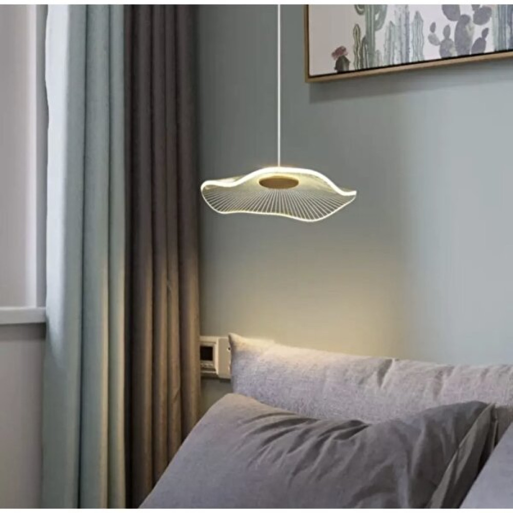 Buiva Luxury Exclusive Tekli Sarkıt LED Avize Jellyfish Gold Sarı Ledli Avize Avize Fiyatı