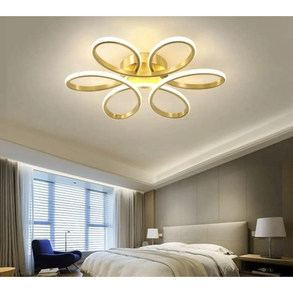 Buiva Modern Plafonyer Tavan LED Avize Margarita Ledli Avize Eskitme Gold Avize Fiyatı