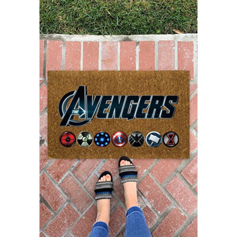 Buket Home Avengers Iç ve Dış Mekan Dekoratif Çok Amaçlı Kapı Önü Paspası - 45 x 70 cm - Renkli Paspas Fiyatı
