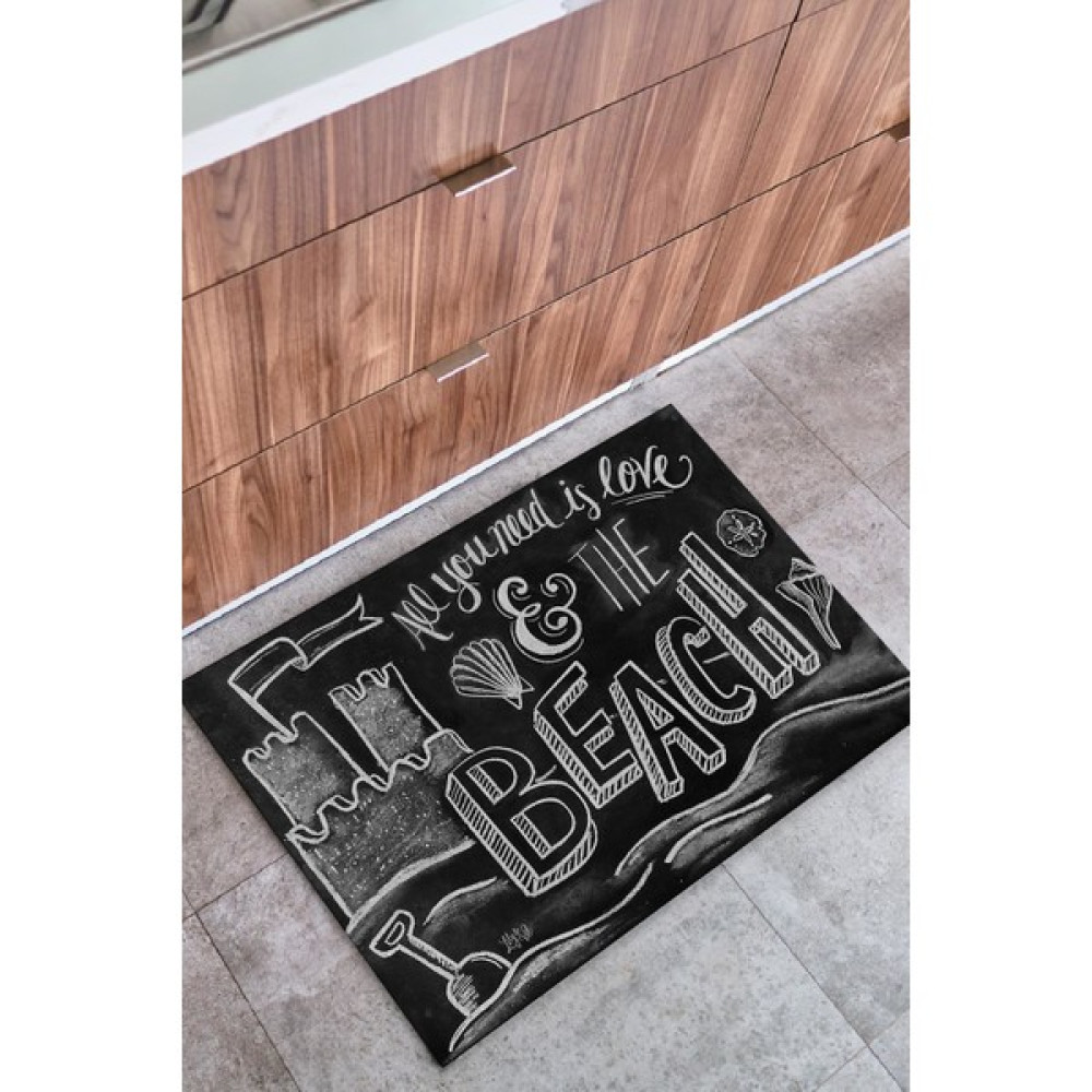 Buket Home Beach Iç ve Dış Mekan Dekoratif Çok Amaçlı Kapı Önü Paspası - 45 x 70 cm - Renkli Paspas Fiyatı