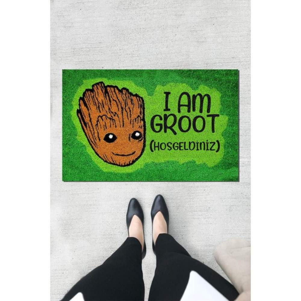 Buket Home Groot Kapı Önü Paspası Dekoratif Kapı Paspası Dış Mekân Paspas Ev Içi Paspası 45X70CM - 45 x 70 cm - Renkli Paspas Fiyatı