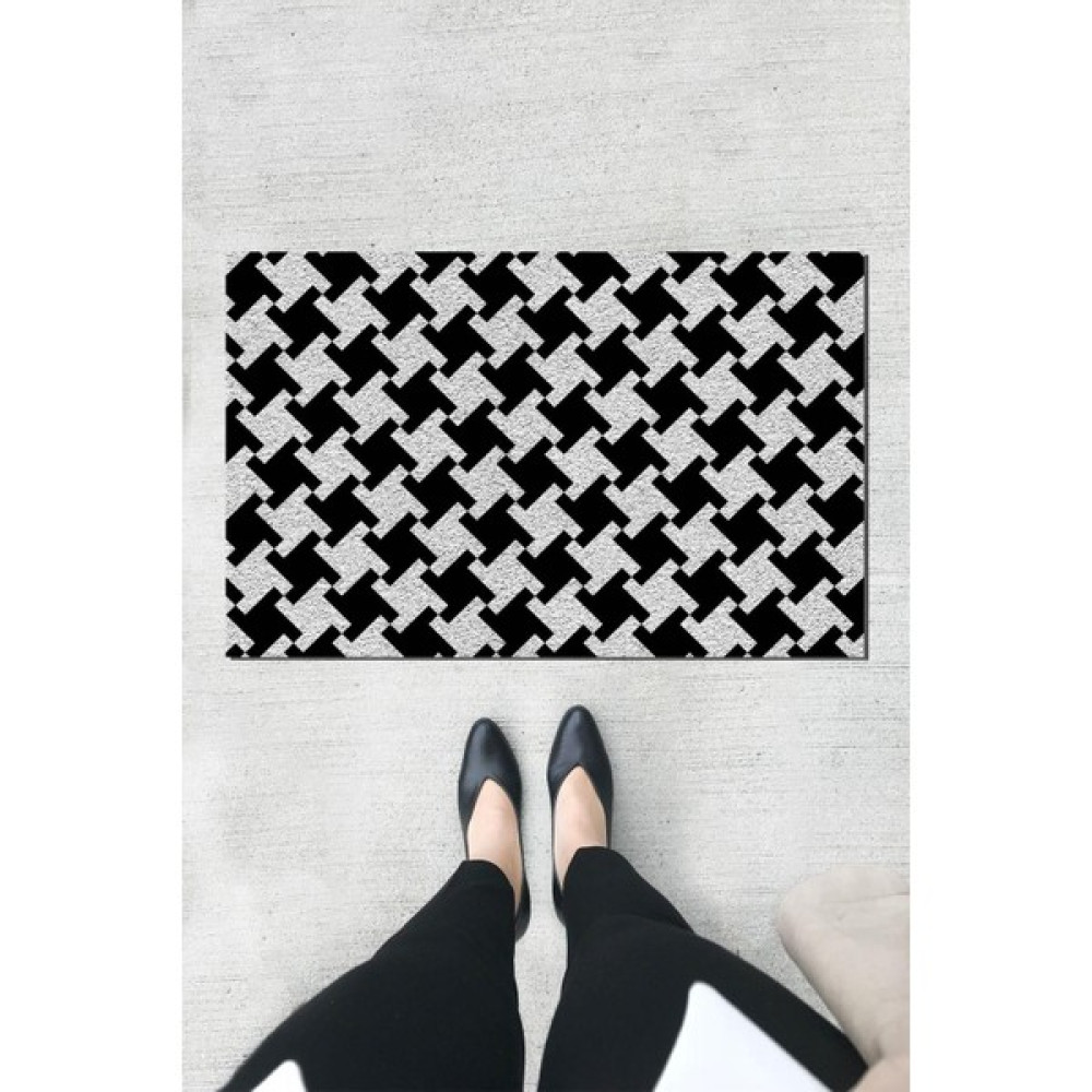 Buket Home Kazayağı Baskılı Kapı Önü Paspası Dekoratif Kapı Paspası Dış Mekân Paspas Ev Içi Paspası 45X70CM - 45 x 70 cm - Renkli Paspas Fiyatı