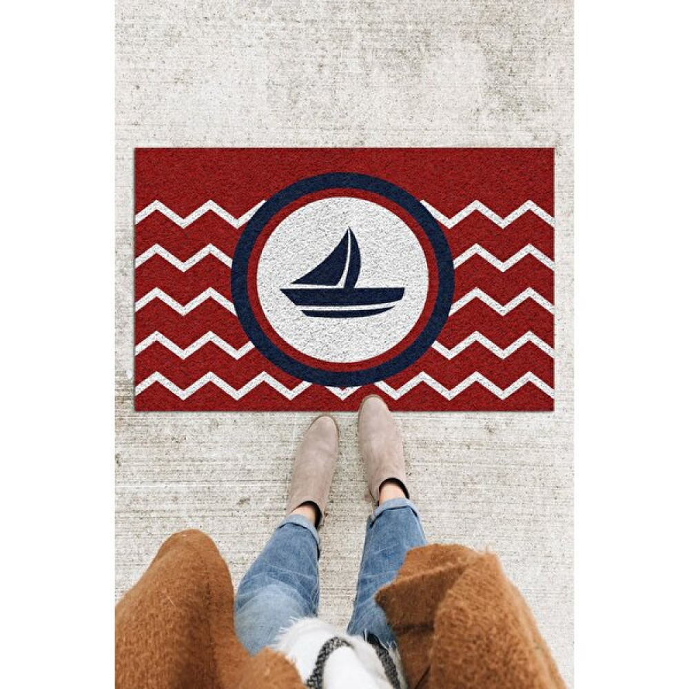 Buket Home Marina Kapı Önü Paspası Dekoratif Kapı Paspası Dış Mekân Paspas Ev Içi Paspası 45X70CM - 45 x 70 cm - Renkli Paspas Fiyatı