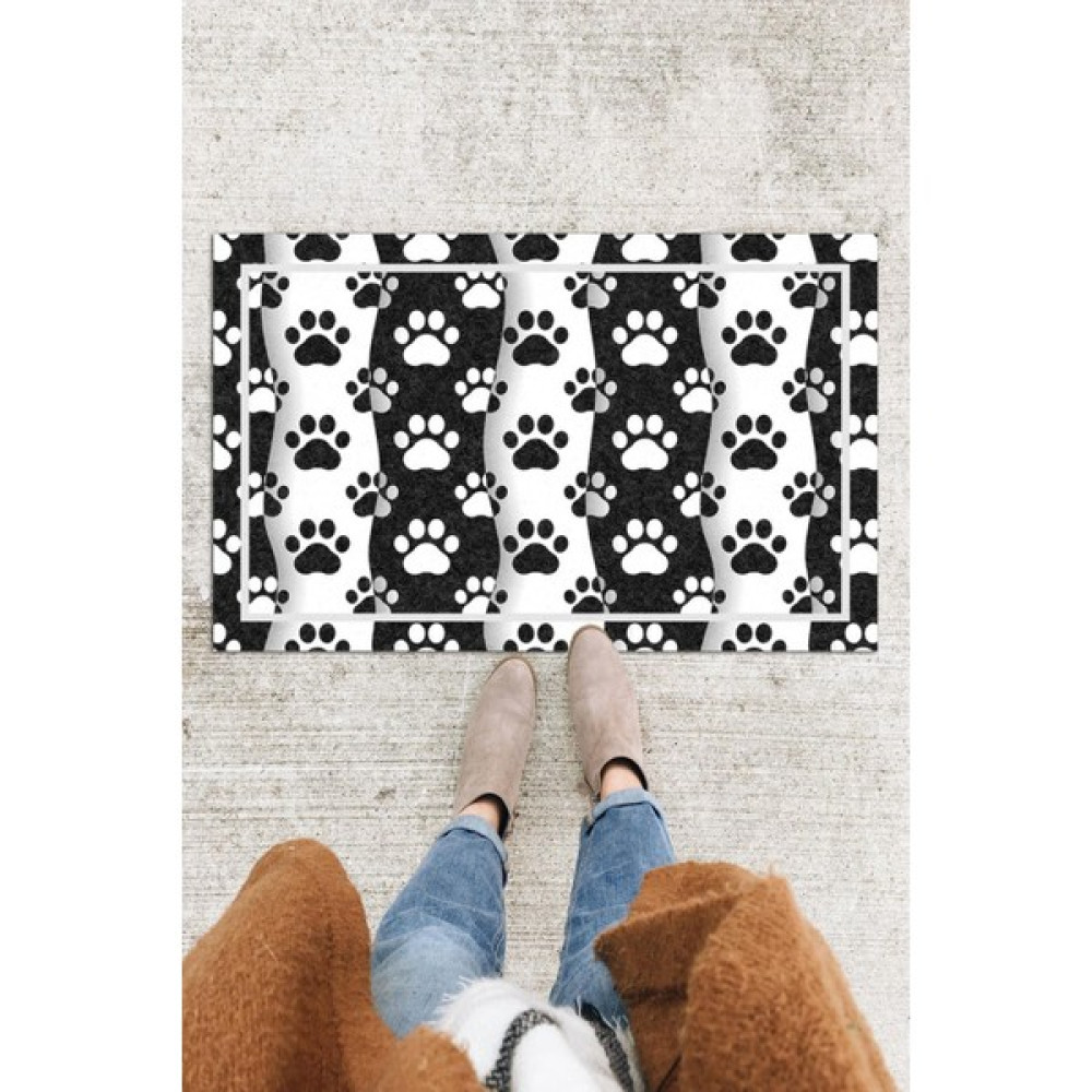 Buket Home Pati Kapı Önü Paspası Dekoratif Kapı Paspası Dış Mekân Paspas Ev Içi Paspası 45X70CM - 45 x 70 cm - Renkli Paspas Fiyatı