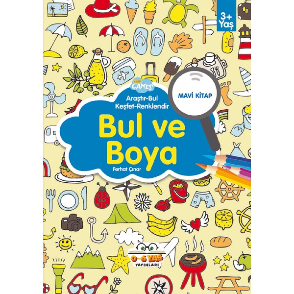 Bul ve Boya Mavi Kitap Çocuk Masal Fiyatı