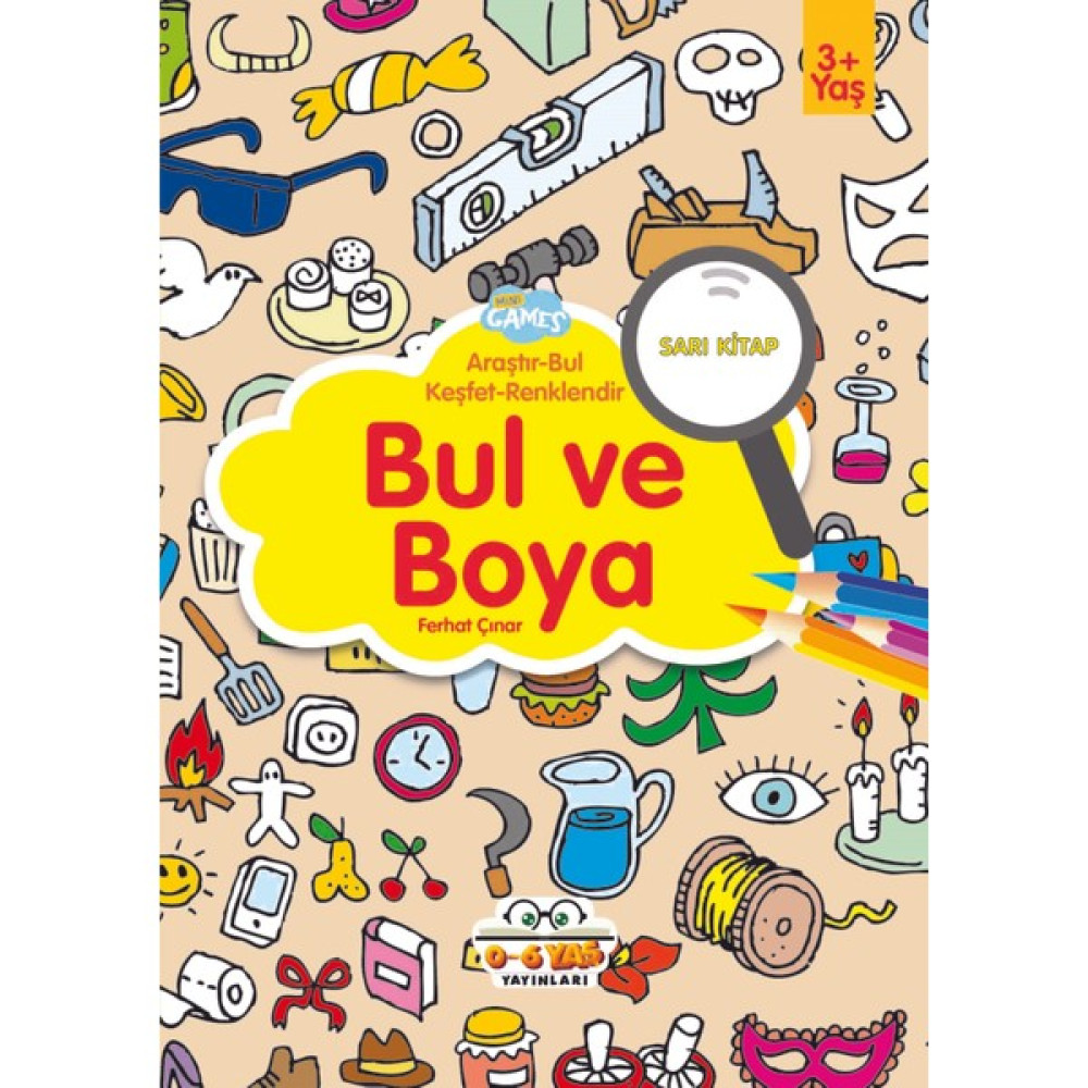 Bul ve Boya Sarı Kitap Çocuk Masal Fiyatı