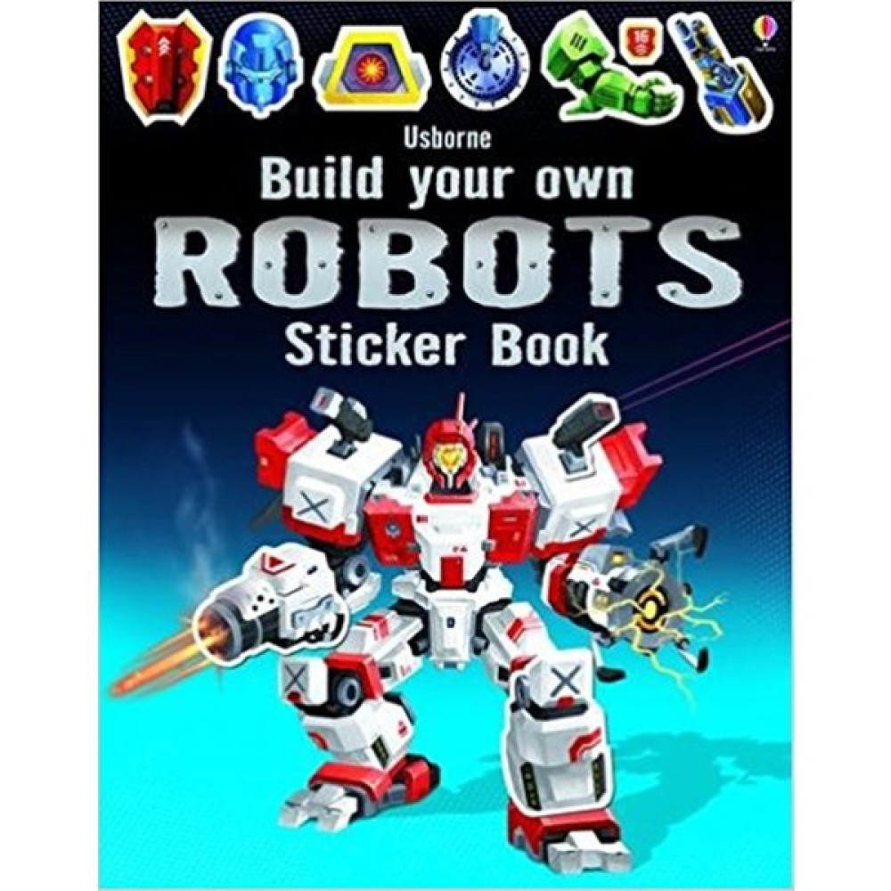 Buld Your Own Robots Sticker Book Okul Öncesi Eğitici & Öğretici Kitaplar Fiyatı