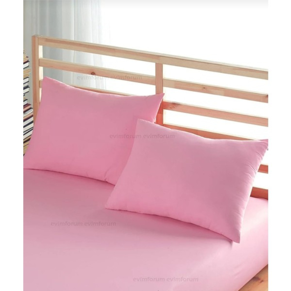 Buldan Design Pamuklu Kapaklı Yastık Kılıfı 2li - 50*70 - Pembe Yastık Kılıfı Fiyatı