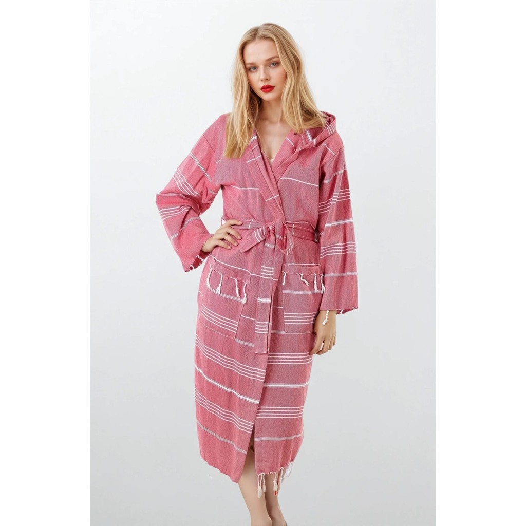 Buldan Store Sultan Bornoz S-M L-XL %100 Pamuk - S - M - Pembe Diğer Fiyatı