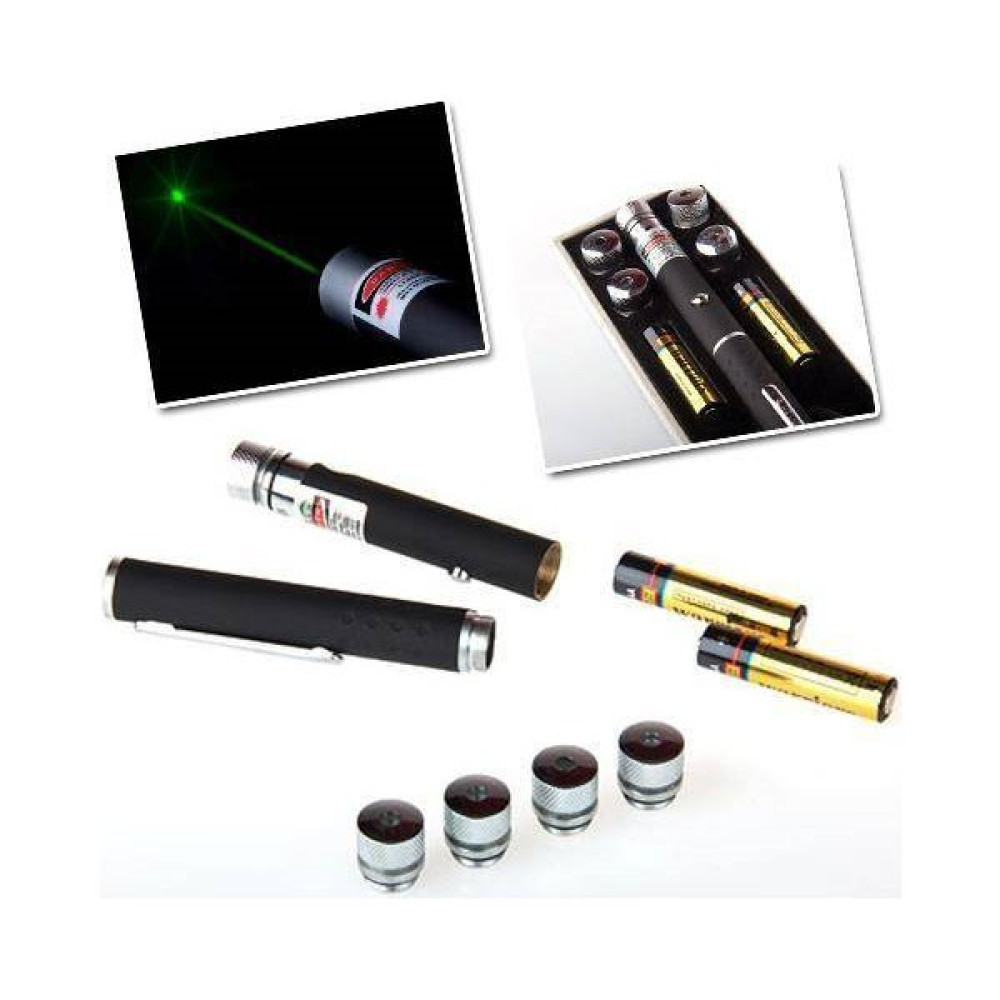 Buldum Yeşil Lazer Pointer 100 Mw 10km Etkili 5 Başlıklı - Beyaz Oto Boyaları Fiyatı