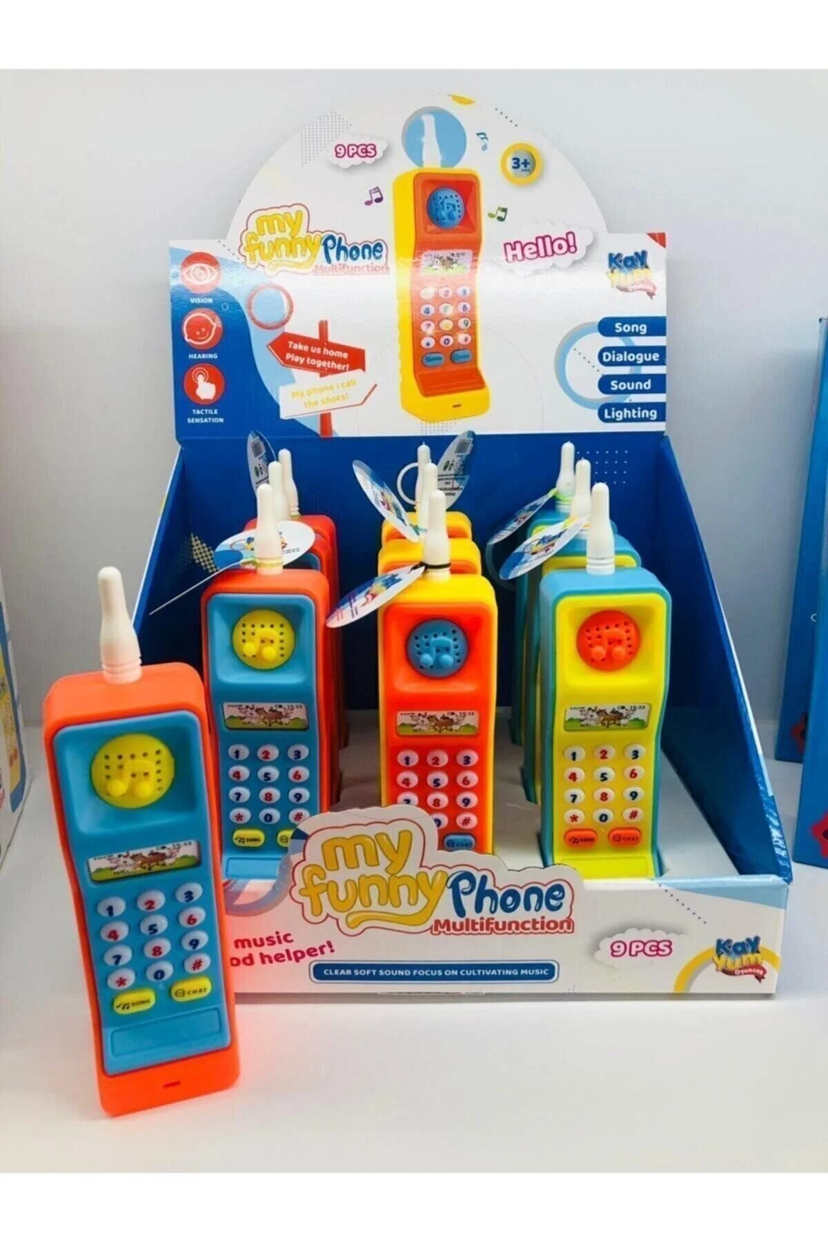 Buldumsa Kayyum Sesli Işıklı Zeka Geliştici Telefon Oyuncağı" Eğitici Oyuncak Fiyatı