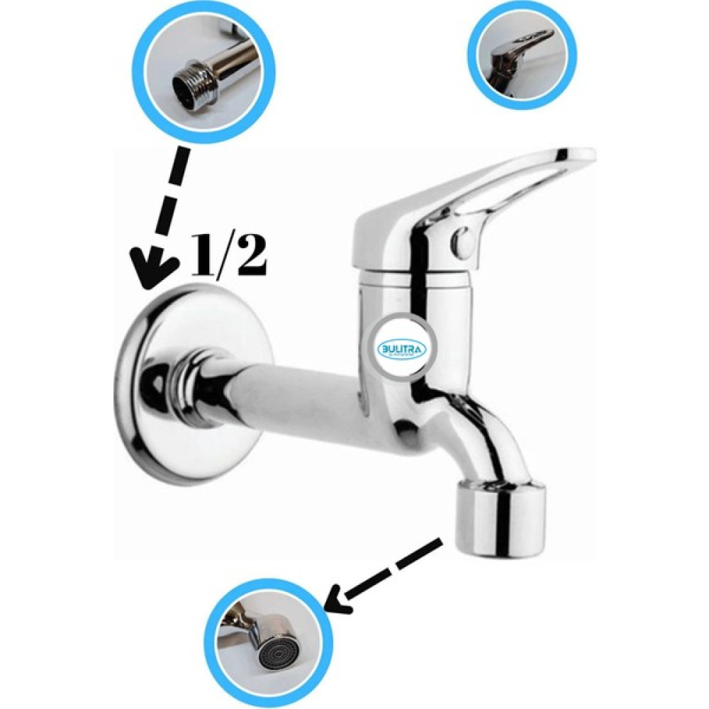 Bulitra Su Armatürleri Aç Kapa Perletörlü Uzun Musluk Tuvalet Bahçe Çeşme Balkon Lavabo Wc Musluğu 1. Kalite Pirinç Sulak Fiyatı